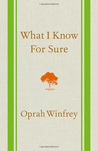 What I Know for Sure by Oprah Winfrey book cover