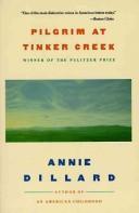 Pilgrim at Tinker Creek by Annie Dillard book cover