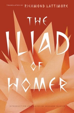 The Iliad by Homer book cover
