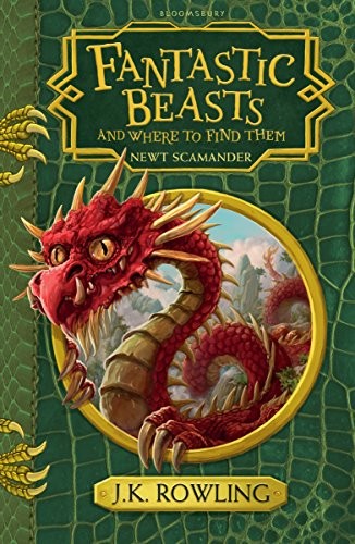 Fantastic Beasts and Where to Find Them by J.K. Rowling book cover