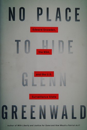 No Place to Hide by Glenn Greenwald book cover