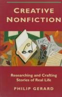 Creative Nonfiction: A Handbook for Writers by Philip Gerard book cover