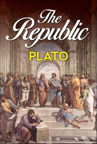 The Republic by Plato book cover