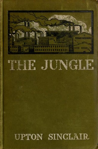 The Jungle by Upton Sinclair book cover