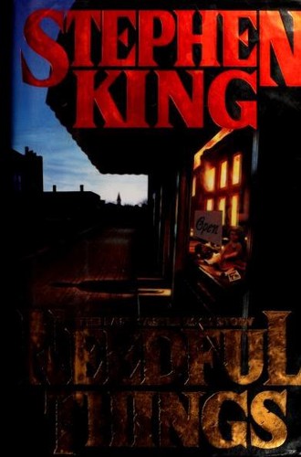 Needful Things by Stephen King book cover