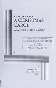 A Christmas Carol by Charles Dickens book cover