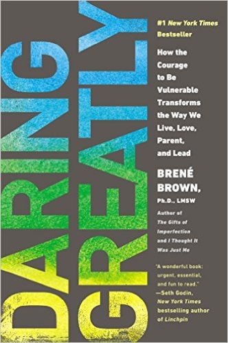 Daring Greatly by Brené Brown book cover
