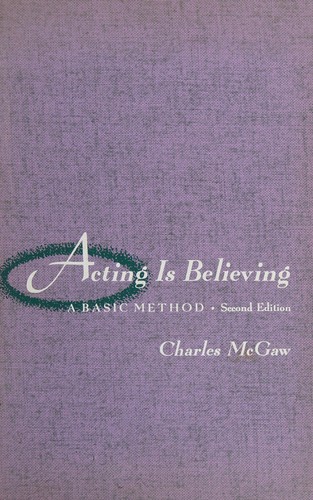 Acting Is Believing by Charles McGaw book cover