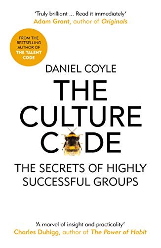 Culture Code: The Secrets of Highly Successful Groups by Daniel Coyle book cover