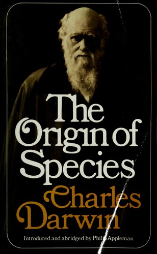The Origin of Species by Charles Darwin book cover