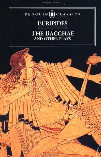 The Bacchae by Euripides book cover