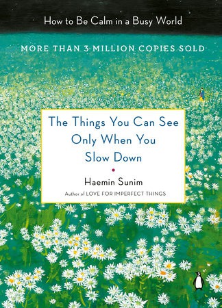 The Things You Can See Only When You Slow Down by Haemin Sunim book cover