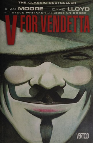 V for Vendetta by Alan Moore book cover