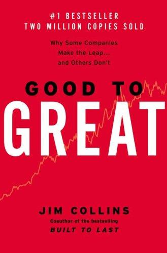 Good to Great by Jim Collins book cover