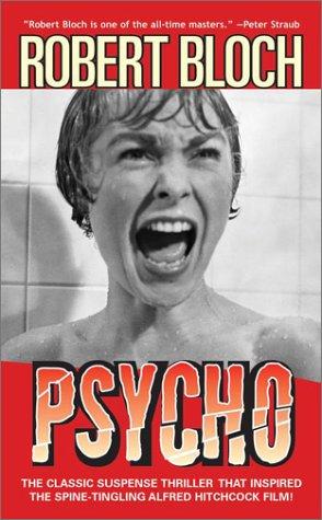 Psycho by Robert Bloch book cover