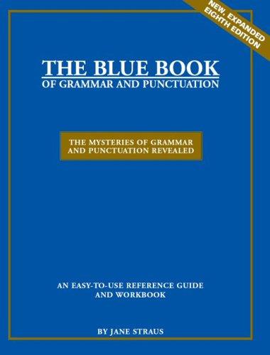 The Blue Book of Grammar and Punctuation by Jane Straus book cover