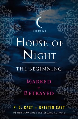 House of Night Series (Book 1: Marked) by P.C. Cast & Kristin Cast book cover