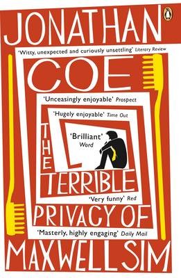 The Terrible Privacy of Maxwell Sim by Jonathan Coe book cover
