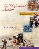 The Unfinished Nation: A Concise History of the American People by Alan Brinkley book cover