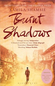 Burnt shadows by Kamila Shamsie book cover