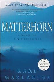 Matterhorn: A Novel of the Vietnam War by Karl Marlantes book cover