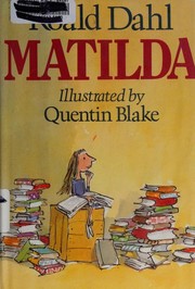 Matilda by Roald Dahl book cover