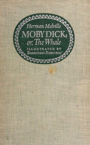 Moby-Dick; or, The Whale by Herman Melville book cover