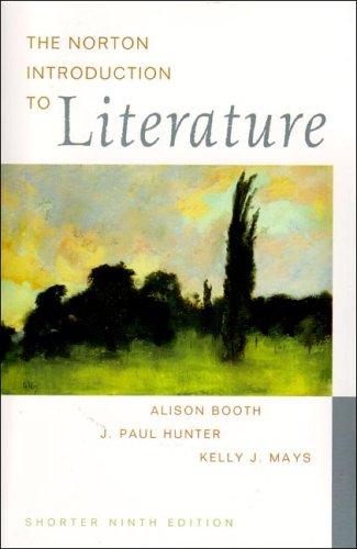 The Norton Introduction to Literature by Kelly J. Mays book cover