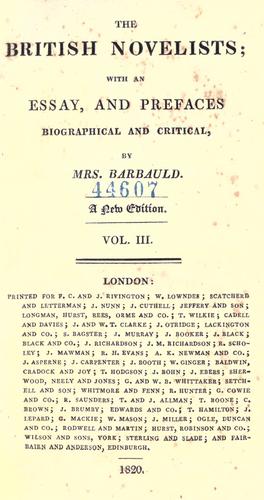 Clarissa, or, The History of a Young Lady by Samuel Richardson book cover
