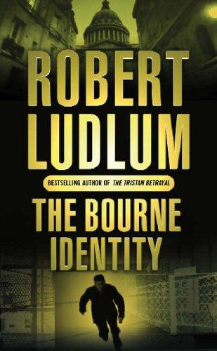 The Bourne Identity by Robert Ludlum book cover