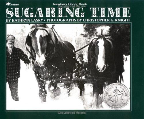 Sugaring Time by Kathryn Lasky book cover