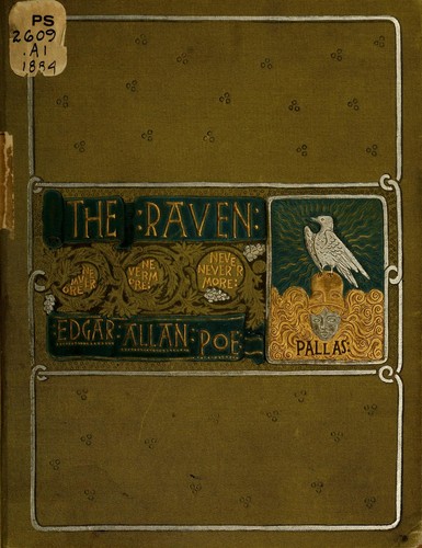 Raven: The Untold Story of the Brown and White Raven by Edgar Allan Poe book cover