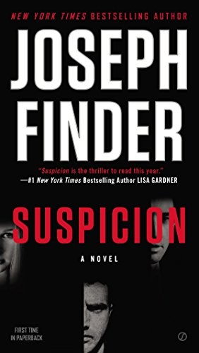 Suspicion by Joseph Finder book cover