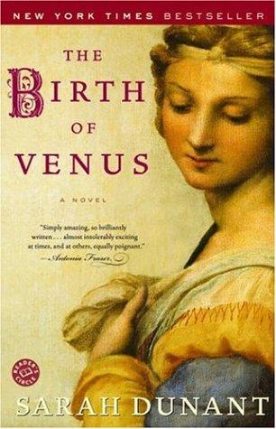 The Birth of Venus by Sarah Dunant book cover