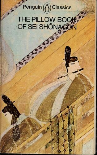 The Pillow Book of Sei Shonagon by Sei Shonagon book cover