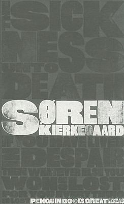 The Sickness Unto Death by Søren Kierkegaard book cover