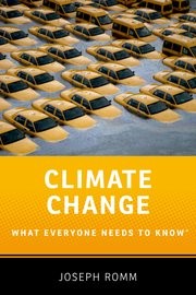 Climate Change: What Everyone Needs to Know by Joseph Romm book cover