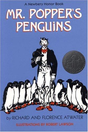 Mr. Popper's Penguins by Richard Atwater book cover
