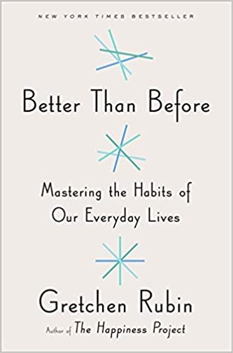 Better Than Before by Gretchen Rubin book cover