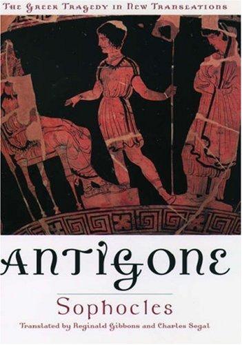 Antigone by Sophocles book cover