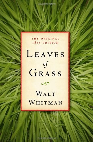 Leaves of Grass by Walt Whitman book cover
