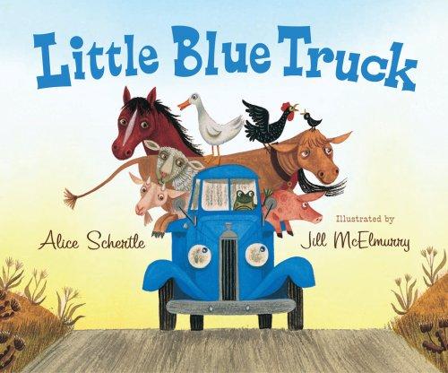 The Little Blue Truck by Alice Schertle book cover