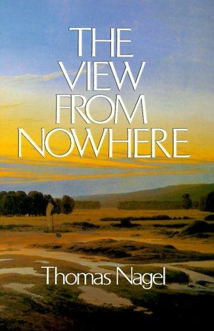 The View from Nowhere by Thomas Nagel book cover