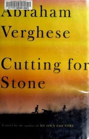 Cutting for Stone by Abraham Verghese book cover