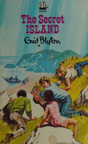 The Secret Island by Enid Blyton book cover