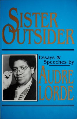 Sister Outsider: Essays and Speeches by Audre Lorde book cover