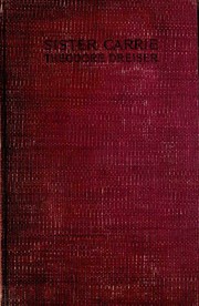 Sister Carrie by Theodore Dreiser book cover
