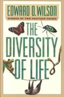 The Diversity of Life by Edward O. Wilson book cover