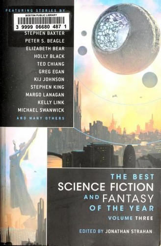 The Best Science Fiction and Fantasy of the Year: Volume One by Jonathan Strahan book cover