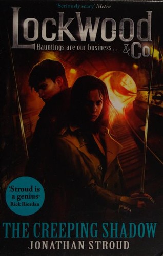 The Creeping Shadow by Jonathan Stroud book cover